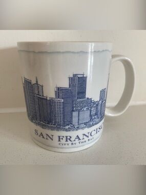 2008 Starbucks San Francisco Skyline Ceramic Mug - Architecture Series
